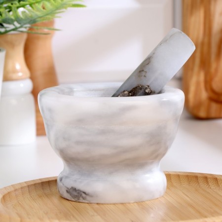 Stupa with pestle, 130 ml, 10cm No. 6-6