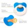 Latex-Latex classic “Earring” nipple, from 0 months., Mix color