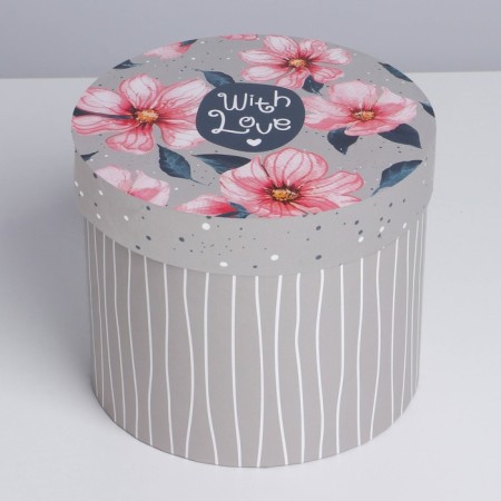 Set of boxes 5 in 1, gift packaging, “Flowers”, 13 x 13.5–19.5 x 23 cm-6
