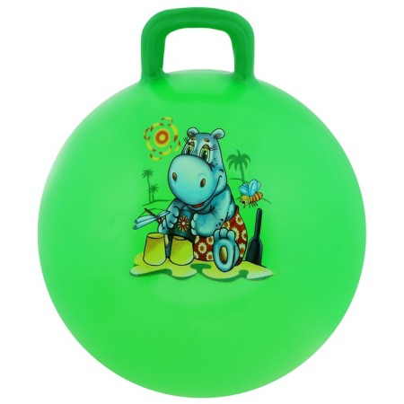 Ballion-jump with a handle Zabiaka, D = 45 cm, 350 g, Mix color-15