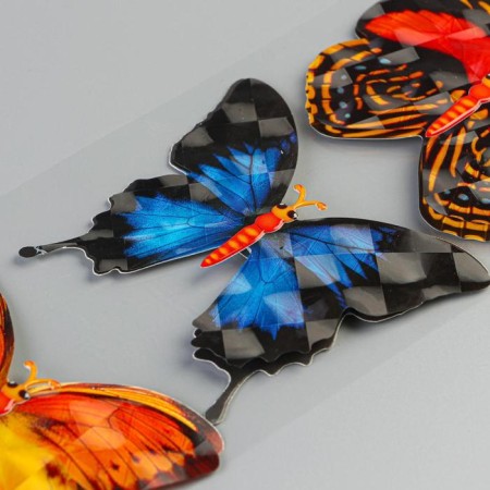 Plastic Plastic "Butterfly" mix 39.5x12 cm-8