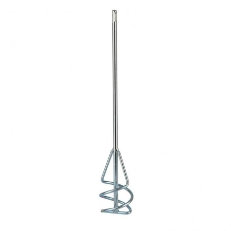 Mixer for sand-gravel mixtures Denzel 848267, galvanized, SDS+, 80x450 mm
