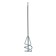 Mixer for sand-gravel mixtures Denzel 848267, galvanized, SDS+, 80x450 mm