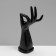 Stand for jewelry "Hand" 9 × 7.5 × 20, black color
