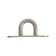The tundra bracket for mounting cables 3.5 cm, stainless steel. steel