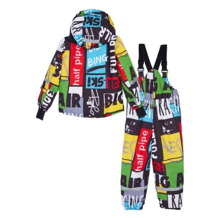 Winter kit for the boy PlayTode: jacket and semi -combineson, height 116 cm-10