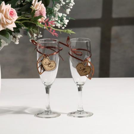 Wedding set "stylish", oak, 3pcs, MDF-11