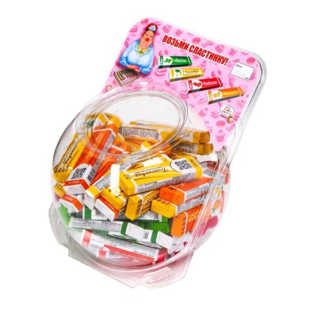 Chewing gum Plastinki "Assorted", sphere 12.5 g-1