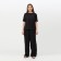 Women's costume (T -shirt, trousers) minku: enjoy color black, size 48