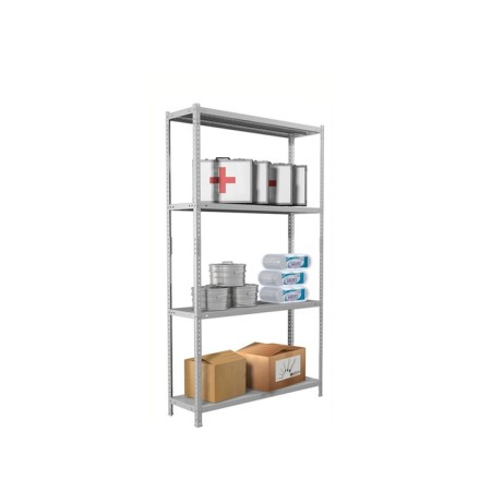 Metal rack, MS 1850x700x300, 4 shelves-12