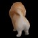 Souvenir "Spitz Pomeransky", 8 × 4 × 8 cm, handmade, porcelain