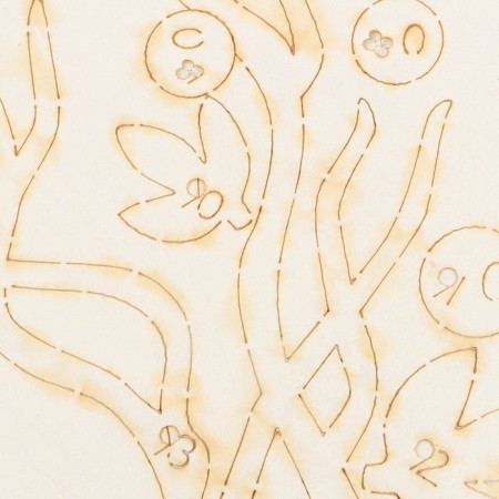 Interior stickers "deer", children's, decor on the wall, panel 120 x 82 cm-5