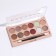 Palette of eyelid shadows with shimmer 12 colors
