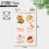 Paper stickers "Miracles", for gifts, 9 x 16 cm, New Year