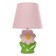 Table lamp "Flower" E14 40W pink 20x20x33cm