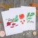 A set of kitchen towels of the “vegetables” 40x60 ± 3cm, 3 pcs, 100% PE