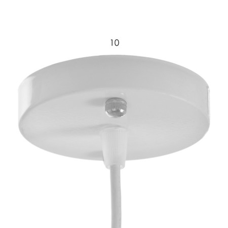 Bayerlux suspension lamp Bayerlux "cone" 1x40W E27 white 12x12x16-96 cm-4