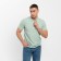 T-shirt (Polo) Male Minaku Regular Fit: Olive color, river 48
