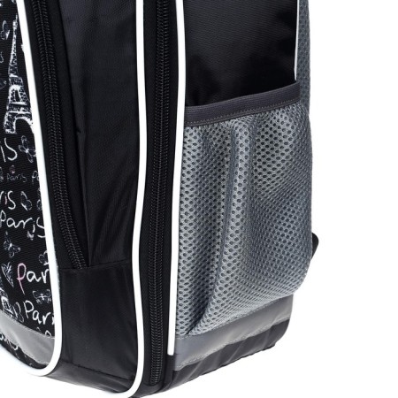 School backpack, 37 x 27 x 16 cm, ergonomic back, calligrata b "Paris"-17