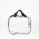 Lightning cosmetic bag, transparent/black color