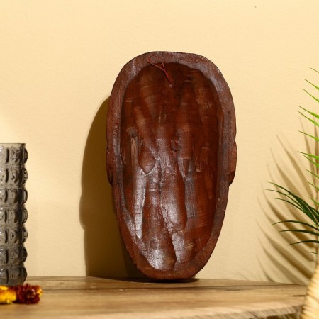 Mask "Vayan" Albezia 17x6x30 cm-1