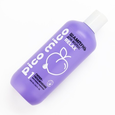 Shampoo with wheat proteins, hypervillation, 400 ml, Pico Mico-3
