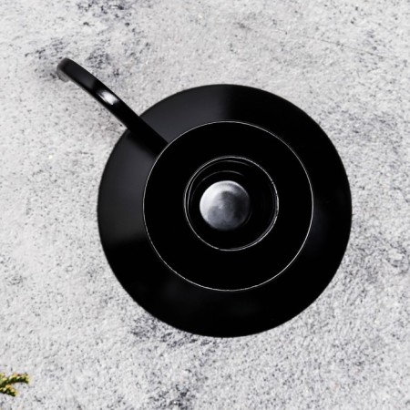 Climb "Retro" metal per 1 candle, 10x4 cm, black muar-3