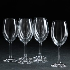 Set of glasses for the wine 