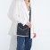 Janelli Cross-Boda Bag on a zipper, 2 external pockets, blue color