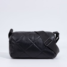 Bag Cross-Bodi with a zipper, black color