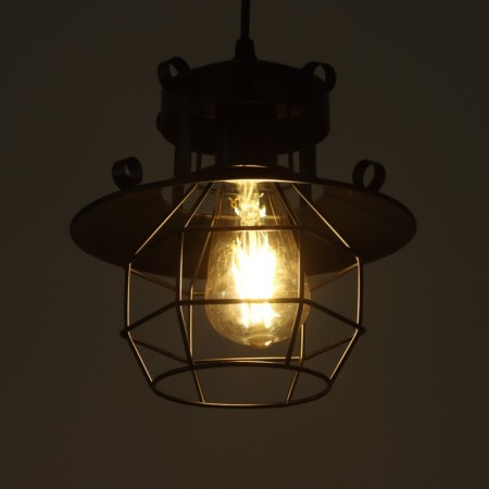 Lamp Bayerlux 2137/1bk E27 40W Black 21x21x21-120 cm-3
