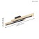 Camacho lamp, 2x10W Led, 3000k, 2600lm, black color