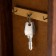 Key "Great Bouquet" Walnut 15x21 cm