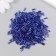 Glass glass 3 "" bright blue "metallic set 20 g