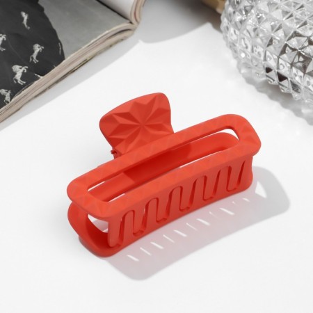 Hair crab "Matte" Direct Payer, 7.5 cm, mix