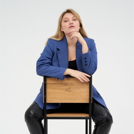 Women's jacket Mist Plus-Size, r.60, blue-4