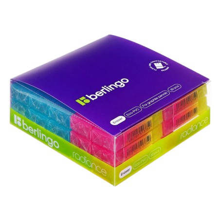 Berlingo 50*18*10mm "Radiance", rectangular, assorted colors-5