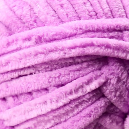 Yarn "Velluto" 100% micropoliester 68m/100g (378 orchid)-2