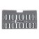 Wheel nuts M12x1.25, L = 32 mm, under the hexagon, cone, 20 pcs. + key, chrome, jn-302
