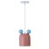 Bayerlux “Teddy” lamp E27 40W pink blue 20x14x20-120cm