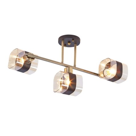 Ceiling lamp 3x60W E27, size 56x30x31 cm