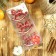 Jewelry decoration "Horse-rocking" (set 3 pcs) 6x8 cm, red