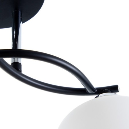 Alter chandelier 2he27 40w Black 42x21x27 cm Bayerlux-3