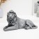 Figure "Leo African No. 2" Antik, 32x14x19cm