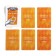 New Year's board game "New Year: Okavoka!", 90 cards, 9 fields, 8+