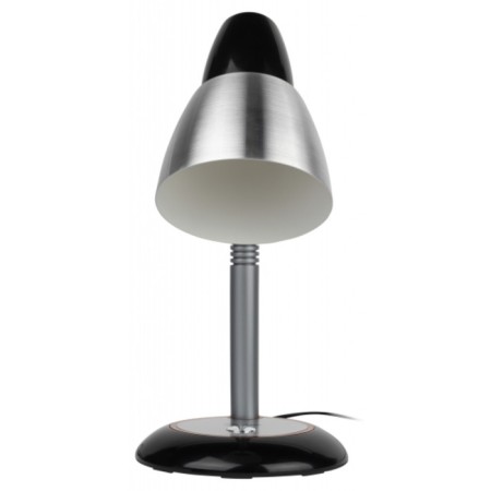 E27, 40W desktop lamp, black color-6