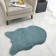 Plush mat Sofi de Marko, size 60x90 cm, green color