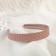 Hair cap "Matte glare" weaving, 2.5 cm, mix