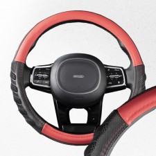 SkyWay Racer-1 m, black and red eco-leather braid, S01102412