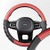 SkyWay Racer-1 m, black and red eco-leather braid, S01102412